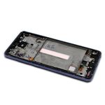 LCD displej za Samsung A525F/A526B Galaxy A52 4G/5G + Touch screen + frame violet original EU (GH82-25524C/25526C/25754C/25602C) (MS).
