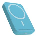 Back Up Baterija MagSafe 15W 5000 mAh svetlo plavi (MS).