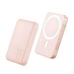 Back Up Baterija MagSafe REMAX Usion RPP-65 PD20W + wireless 15W 10000mAh roze (MS).