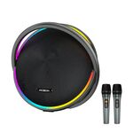 Zvucnik bluetooth Moxom 300W MX-SK106 sa dva mikrofona crni (MS).