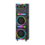 Zvucnik bluetooth NDR-M1104 60W 2*10 inca sa dva mikrofona crni (MS).