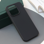 Silikonska maska / futrola ultra tanka za iPhone 15 Pro 6.1 mat crna.