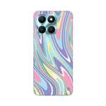Silikonska maska / futrola print ultra tanka za Huawei Honor X6a Liquid Dream.