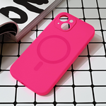 Maska / futrola Magsafe Pure color za iPhone 15 6.1 pink.