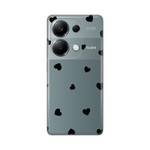 Silikonska maska / futrola print ultra tanka za Xiaomi Redmi Note 13 Pro 4G (EU) Hearts.