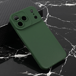Silikonska maska / futrola Teracell Giulietta za iPhone 17 Pro Max/18 Pro Max 6.9 mat zelena.