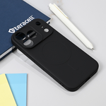 Silikonska maska / futrola Teracell Giulietta Magsafe za iPhone 17 Pro/18 Pro 6.3 crna.