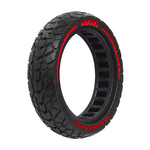 Guma za elektricni trotinet 8.5x2.0 inch off road crno crvena.