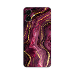 Silikonska maska / futrola print za Samsung A075F Galaxy A07 Burgundy.