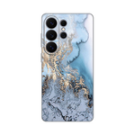 Silikonska maska / futrola print za Samsung S948 Galaxy S26 Ultra Blue Gold Marble.