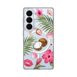 Maska / futrola print Magsafe za Samsung S941 Galaxy S26 Coconut Paradise.
