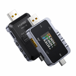 Multifunkcionalni digitalni USB i Type C smart tester FNIRSI FNAC-28 2u1 (za punjace i Back Up Baterija uredjaje).