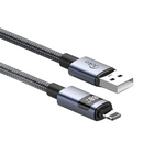 Data kabl KONFULON DL93, LCD displej Display, USB na iPhone lightning 1m.