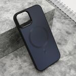 Maska / futrola COLOR METAL MagSafe za iPhone 13 (6.1) plava (big camera) (MS).