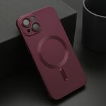 Maska / futrola ELEGANT MAGSAFE za iPhone 13 (6.1) cherry red (MS).