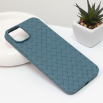 Maska / futrola Weave case za iPhone 14 Plus svetlo zelena.