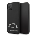 Maska / futrola Karl Lagerfeld PU Leather ST Guillame za iPhone 11 Pro Max 6.5 crna (KLHCN65NYBK).