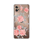 Silikonska maska / futrola print ultra tanka za Motorola Moto G32 Elegant Roses.