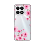 Silikonska maska / futrola print ultra tanka za Huawei Honor X8a Rose flowers.