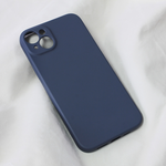 Maska / futrola Teracell Soft Velvet za iPhone 14 Plus tamno plava.