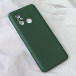 Maska / futrola Teracell Soft Velvet za Xiaomi Redmi 12C tamno zelena.