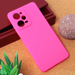 Silikonska maska / futrola Teracell Giulietta za Xiaomi Redmi Note 12 Pro 5G (EU) mat pink.