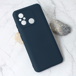 Maska / futrola Nano Silikon za Xiaomi Redmi 12C tamno plava.