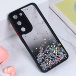 Maska / futrola Frame Glitter za Samsung S916B Galaxy S23 Plus crna.