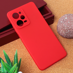 Silikonska maska / futrola Teracell Giulietta za Xiaomi Redmi Note 12 Pro 5G (EU) mat crvena.