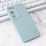 Maska / futrola Silikon Pro Camera za Samsung S911 Galaxy S23 5G svetlo plava.