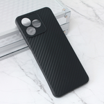 Maska / futrola Carbon fiber za Realme C53 crna.