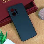 Silikonska maska / futrola Teracell Giulietta za Xiaomi Redmi Note 12 4G (EU) mat crna.