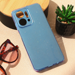 Maska / futrola Sparkle Dust za Huawei Honor X7a plava.