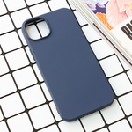 Maska / futrola Nano Silikon za iPhone 15 Plus 6.7 tamno plava.