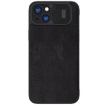 Maska / futrola Nillkin Qin Pro za iPhone 15 Plus crna.