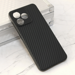 Maska / futrola Carbon fiber za Realme C51 crna.