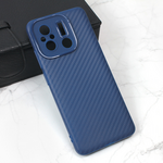 Maska / futrola Carbon Stripe za Xiaomi Redmi 12C plava.
