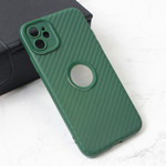 Maska / futrola Carbon Stripe za iPhone 11 6.1 zelena.