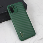 Maska / futrola Carbon Stripe za Xiaomi Redmi A1 zelena.