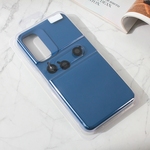 Maska / futrola Colorful and Camera glass za Samsung A245 Galaxy A24 4G plava.