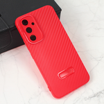 Maska / futrola Carbon Stripe za Samsung A546B Galaxy A54 5G crvena.