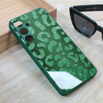 Maska / futrola Shiny glass za Samsung S926B Galaxy S24 Plus zelena.