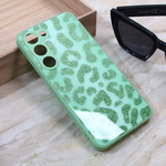 Maska / futrola Shiny glass za Samsung S911B Galaxy S23 svetlo zelena.