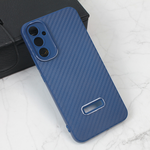 Maska / futrola Carbon Stripe za Samsung A346 Galaxy A34 5G 5G plava.