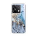 Silikonska maska / futrola print za Xiaomi Redmi Note 13 4G Blue Gold Marble.