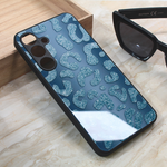 Maska / futrola Shiny glass za Samsung S926B Galaxy S24 Plus plava.