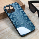 Maska / futrola Shiny glass za iPhone 13 Pro Max 6.7 plava.