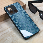 Maska / futrola Shiny glass za Xiaomi Redmi 12C plava.