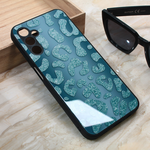 Maska / futrola Shiny glass za Samsung A245 Galaxy A24 4G plava.
