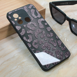Maska / futrola Shiny glass za Xiaomi Redmi 12C crna.